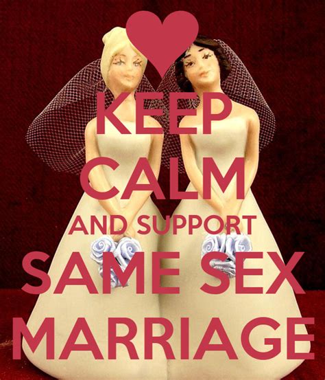 Keep Calm And Support Same Sex Marriage Poster Ziomario Keep Calm O