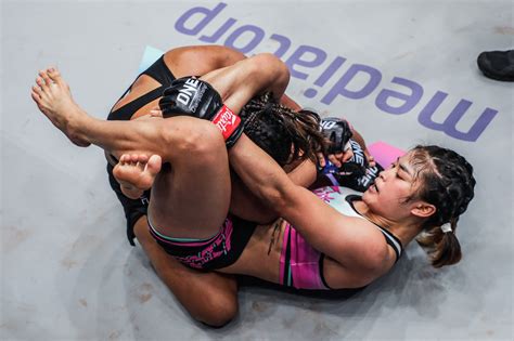 One Championship Stamp Fairtex ‘surprised’ As She Submits Ritu Phogat In Atomweight Grand Prix