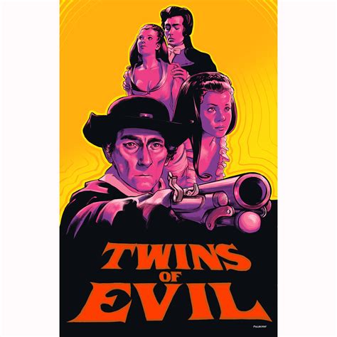Twins Of Evil Original 1971 Movie Poster Fan Art Character Etsy