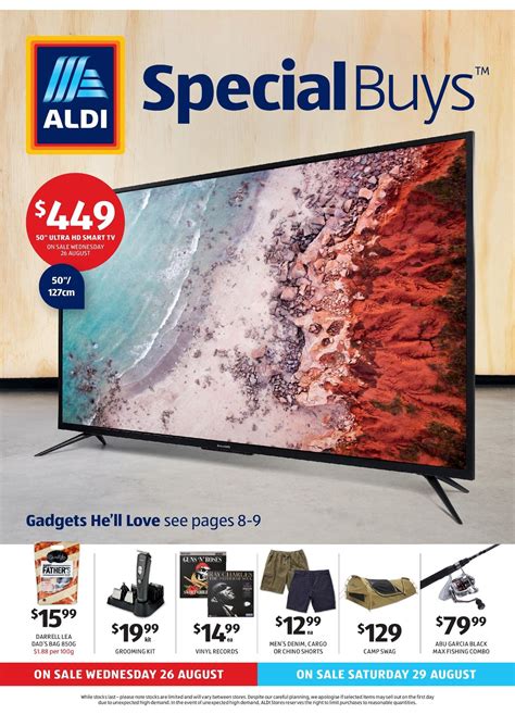 Aldi Catalogue Specials Week 35, 26 August - 2 September 2020 | Aldi