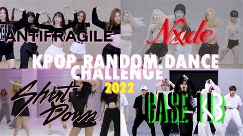 Kpop Random Dance Challenge 2022 Mirrored Youtube
