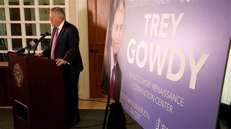Faulkner Announces Former Congressman Trey Gowdy As Benefit Speaker