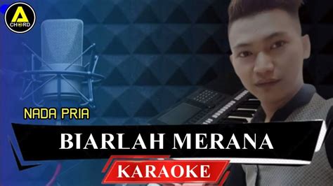 Karaoke Dangdut Biarlah Merana Rita Sugiarto Nada Pria Youtube