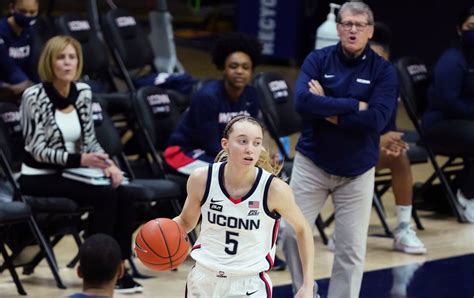 Uconn women's basketball, storrs, ct. Battle of the point guards: Tiana Mangakahia, Paige ...