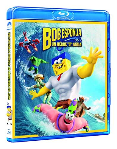 Blu Ray 3d Bob Esponja Un Héroe Fuera Del Agua The Spongebob Movie