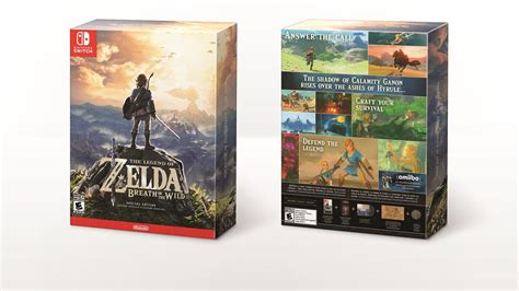 The Legend Of Zelda Breath Of The Wild Has Damn Fine Box Art The Verge