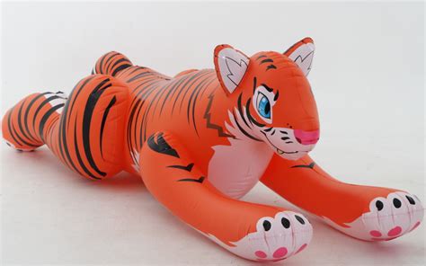 Iw De Tiger Red Inflatable World Photo Image
