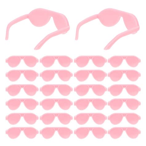 50 Pcs Plastic Dolls Sunglasses Miniatures House Eyewear Toy Ebay
