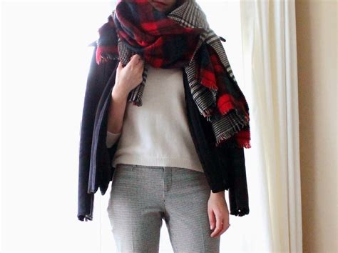 Fall Trends Plaid Scarves