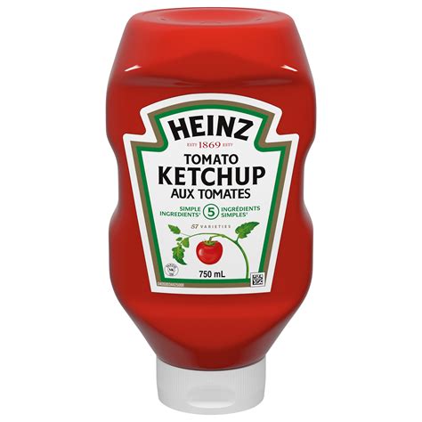 Tomato Ketchup Glass Bottle Products Heinz