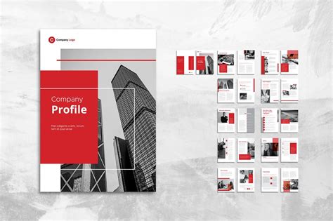 Company Profiles Template For Professional Indesign Indd Company