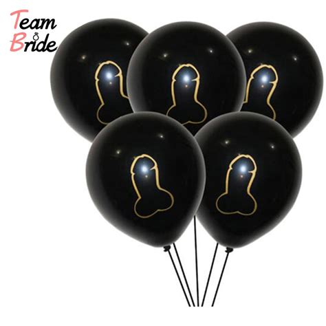 Team Bride 10pcs 10inch Latex Balloons Yay Same Penis Forever Balloon