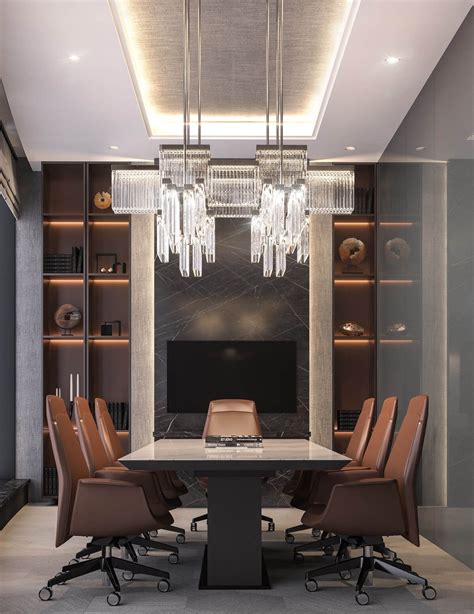 Modern Luxury Ceo Office Interior Design 5 Modern Meeting Room With A