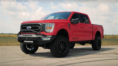Red Brings Out The Whinner Inside Hennesseys Ford F 150 Venom 775