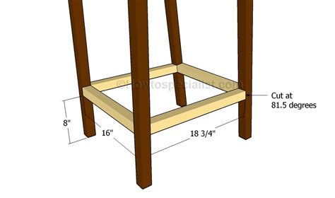 Bar Stool Plans Howtospecialist How To Build Step By Step Diy Plans