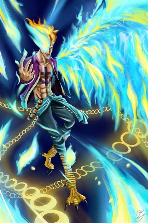 Marco The Phoenix One Piece By Raf Draws On Deviantart One Piece