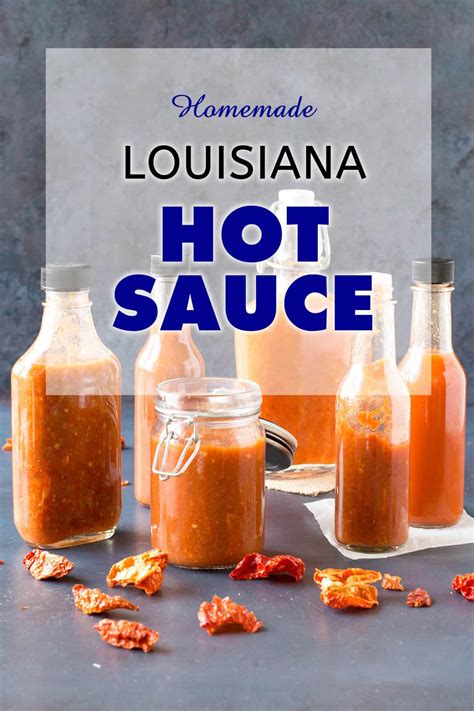 Homemade Louisiana Hot Sauce Recipe Chili Pepper Madness