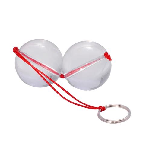 Crystal Glass Anal Beads Dildo Double Ball Butt Plug Massager Sex Toys Men Women Ebay