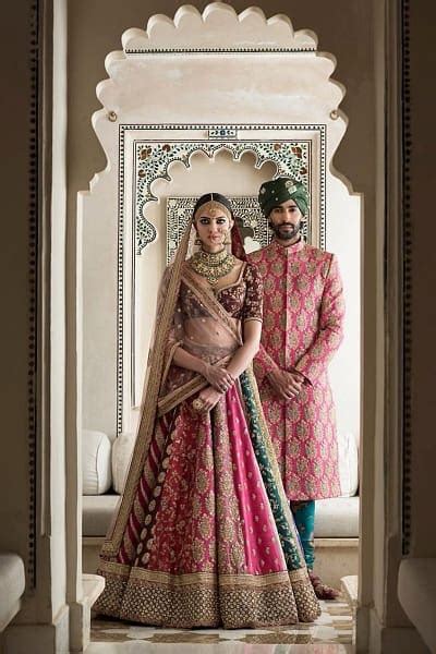 12 indian couple wedding dress ideas you should have a look at