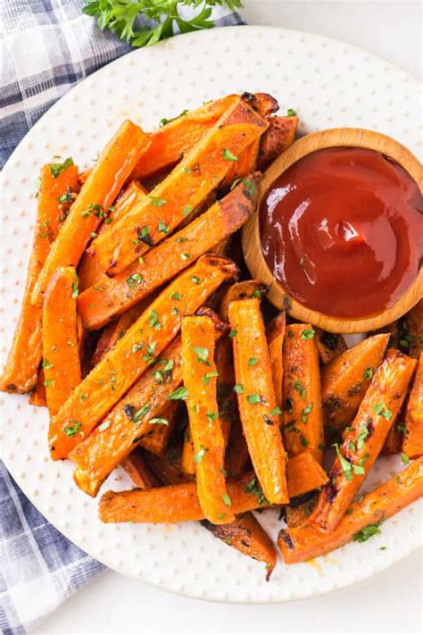 Baked Sweet Potato Fries The Cookie Rookie