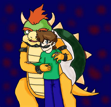 Bowser And Luigi Hug By Ff0 On Deviantart