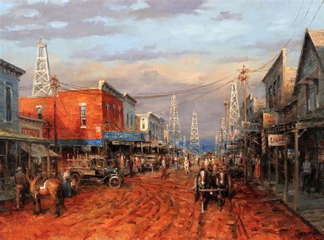Pin By Eddie North On Paint The Town Andy Thomas Western Artwork