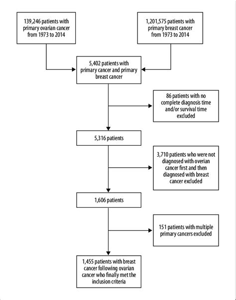 Screening Flow Chart Of Patients Diagnosed With Breast Cancer Following