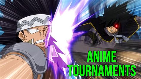 Top 10 Anime With Tournament Arcs Youtube