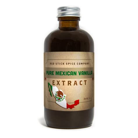 Pure Mexican Vanilla Extract Red Stick Spice Company