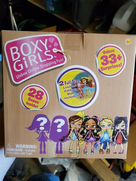 New Boxy Girls Jumbo Crate With 2 Limited Edition Dolls Unbox 33
