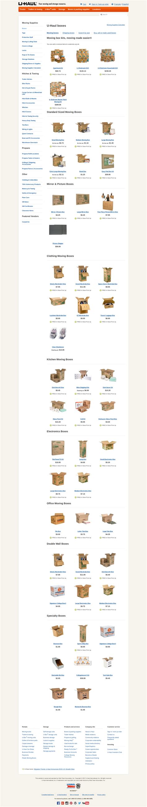 5 Websites To Buy Reasonable Moving Boxes And Packaging Materials By