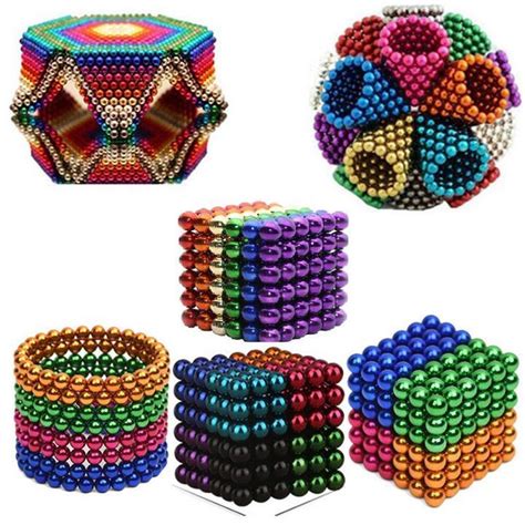 Toys Kinoee Multi Colored 216 Pieces 5 Mm Magnetic Balls The Original