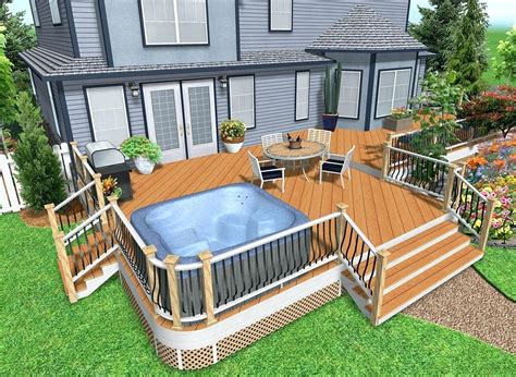 Small Yard Patio Cozy Deck Simple And Easy Backyard Privacy Ideas Trees