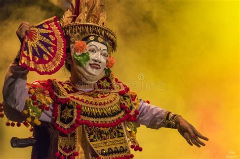 Barong Dance In Bali Indonesia Barong Is A Religious Dance Stock Image