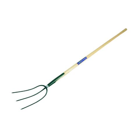 F0565 Compass 3 Prong Hay Fork 4 1 2 Ft Handle Eliza Tinsley