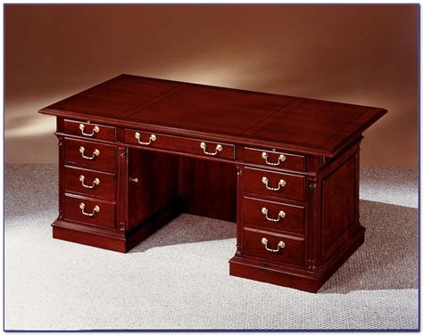 Cherry Wood Executive Desk Desk Home Design Ideas 9wprmomq1378580