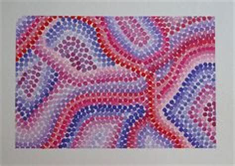 Melted crayon DOT art | tradinghappiness.com