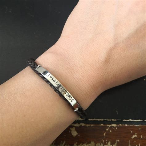 Maybe you would like to learn more about one of these? Coordinate Bracelets for Him and Her, Longitude and ...