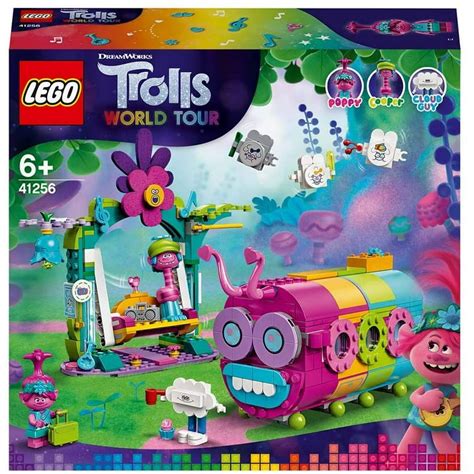 Lego Trolls World Tour Rainbow Caterbus 41256