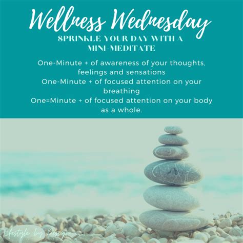 Wellness Wednesday Lifestyle By Design