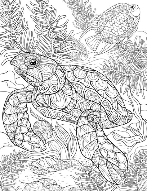 Free Turtle Coloring Pages for Download (Printable PDF) - VerbNow