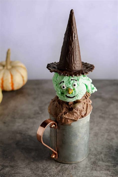 Halloween Witch Ice Cream Sundaes Recipe Halloween Ice Cream Ice