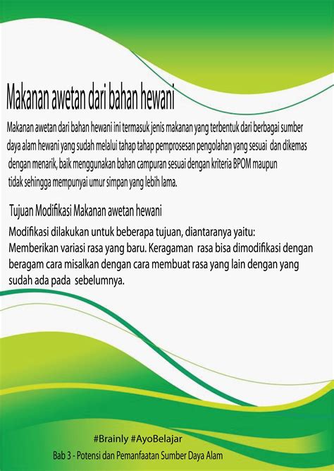 Contoh Soal Wirausaha Pengolahan Modifikasi Pangan Khas Daerah | LEMBAR EDU