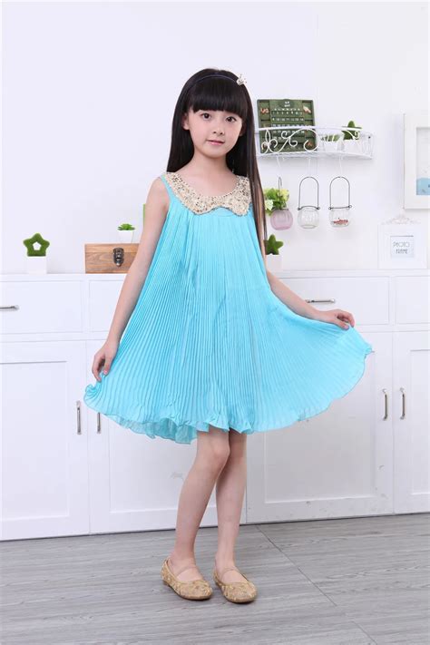 Buy Summer Dress Kids Dresses For Girls Sleeveless