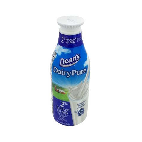 Deans Dairy Dairy Pure 2 Reduced Fat Milk Qt From Whole Foods