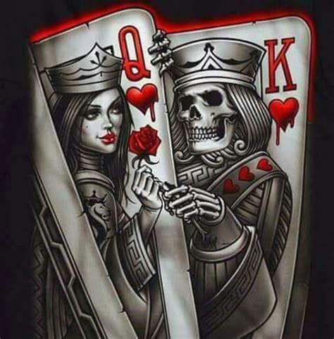 Here are 10 things you don't know about playing cards. 31 best King / Queens images on Pinterest | Chicano art, Clown tattoo and Tattoo art