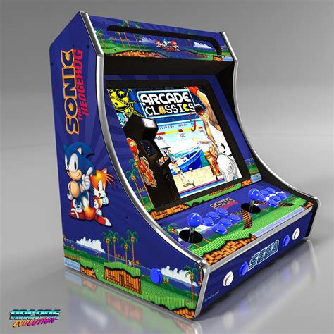 Sonic The Hedgehog Upright Arcade Cabinet 3000 Games 120w Subwoofer