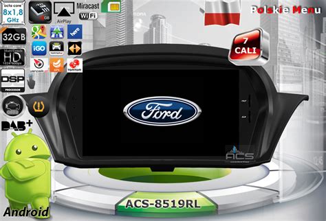 Ford Fiesta Mk7 2014 Acs 8519rl Android 910 Cpu 8x187ghz Ram4gb