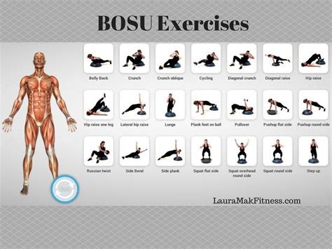 How To Burn More Calories Using Bosu Exercises