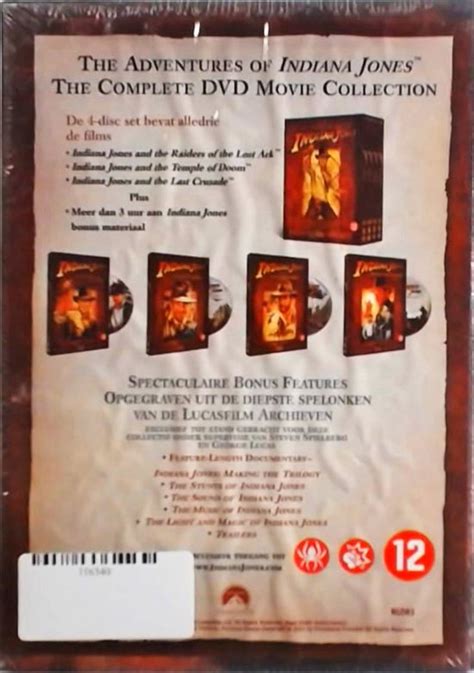 Indiana Jones The Complete DVD Movie Collection Dvd Cate Blanchett